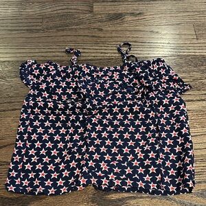 Peek aren’t you curious ruffle star tank